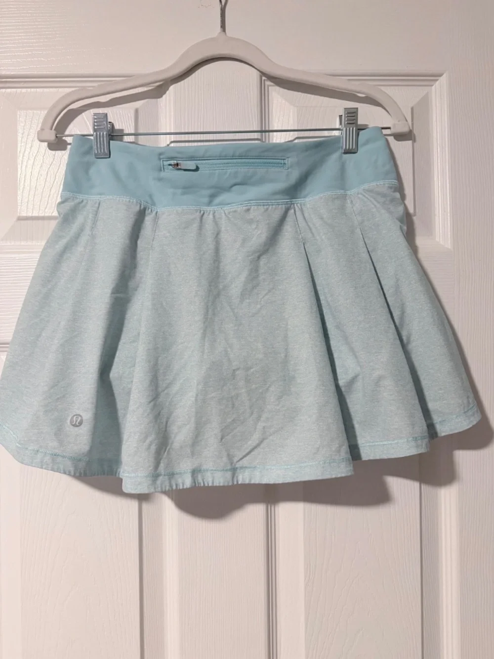 Lululemon *LIKE NEW* Pace Rival Skirt Heathered Blue Size 4
